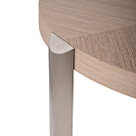 Столик журнальный с низкой круглой столешницей Wood Grain варинант исполнения - 4 | Loft Concept в Орле