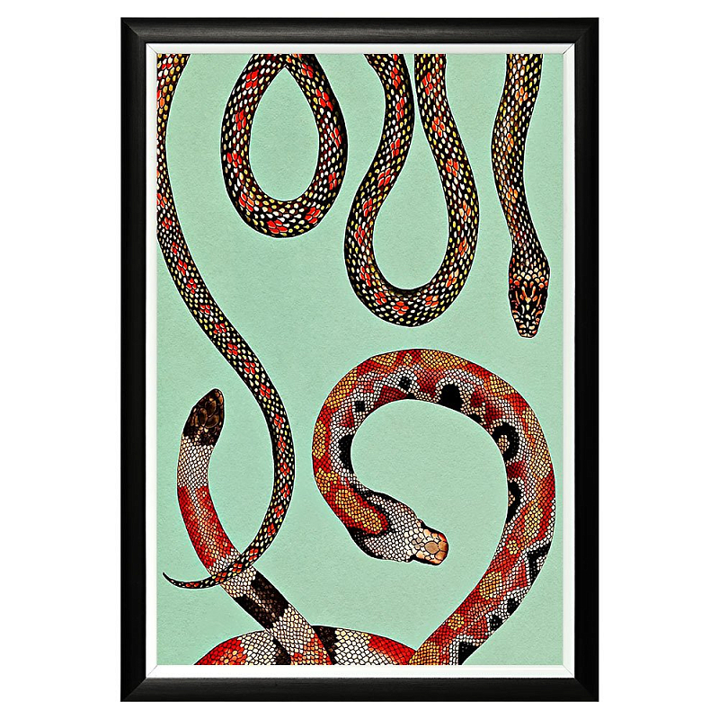 Постер Red Snakes Постер Red Snakes в Орле | Loft Concept