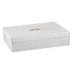 Чайный сервиз белого цвета из фарфора на 6 персон 15 предметов Floral Charm варинант исполнения - 2 | Loft Concept в Орле