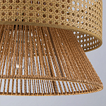 Подвесной светильник с абажуром из натуральных материалов Light Inside the Cell варинант исполнения - 8 | Loft Concept в Орле