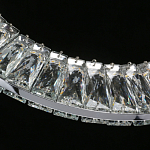 Люстра круглая с прозрачной хрустальной рамкой Maude Crystal Light варинант исполнения - 10 | Loft Concept в Орле