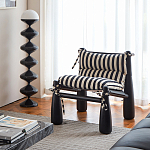 Кресло черно-белое со съемными подушками Celebrity варинант исполнения - 7 | Loft Concept в Орле