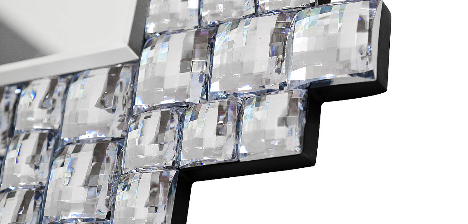 Зеркало Lasre Glitter Squares Mirror Зеркало Lasre Glitter Squares Mirror - Loft-Concept в Орле