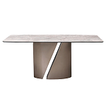 Стол обеденный керамический серый Servorios варинант исполнения - 1 | Loft Concept в Орле