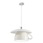 Подвесные светильники в виде белой посуды Flower Reversal варинант исполнения - 8 | Loft Concept в Орле