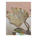 Столик приставной с тремя столешницами Тропические листья Tropical Forest gold варинант исполнения - 6 | Loft Concept в Орле