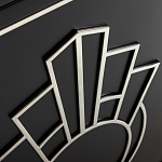 Черный комод в стиле арт-деко Luciano варинант исполнения - 6 | Loft Concept в Орле