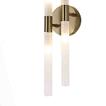 Бра с двумя цилиндрическими матовыми плафонами на круглом основании Delta Light варинант исполнения - 2 | Loft Concept в Орле