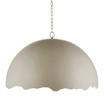 Подвесной светильник в форме купола с сочетанием золотого и оливкового цвета Eggshell варинант исполнения - 1 | Loft Concept в Орле