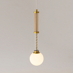 Подвесной светильник со стеклянными вставками Helios варинант исполнения - 2 | Loft Concept в Орле