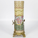 Фарфоровая ваза с бронзовыми элементами Eden Garden варинант исполнения - 3 | Loft Concept в Орле