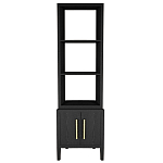 Этажерка Primo с тумбой шпон Черный дуб варинант исполнения - 1 | Loft Concept в Орле