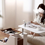 Журнальный столик передвижной с подъемной столешницей Table Trolley варинант исполнения - 3 | Loft Concept в Орле