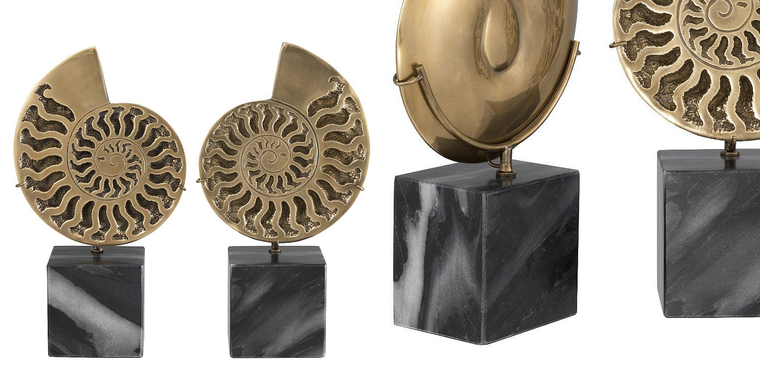 Статуэтки Eichholtz Object Ammonite Set of 2 Статуэтки Eichholtz Object Ammonite Set of 2 - Loft-Concept в Орле