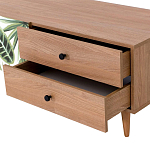 Длинная ТВ-тумба с принтом на ящиках Elise TV Stand варинант исполнения - 4 | Loft Concept в Орле