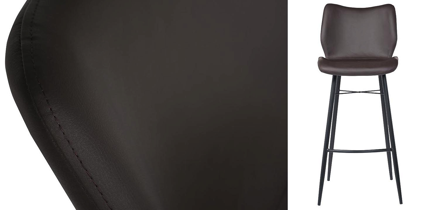 Барный стул Herald Eco Leather Bar Stool Барный стул Herald Eco Leather Bar Stool - Loft-Concept в Орле