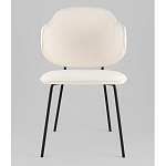 Стул Bellamy букле молочный варинант исполнения - 4 | Loft Concept в Орле