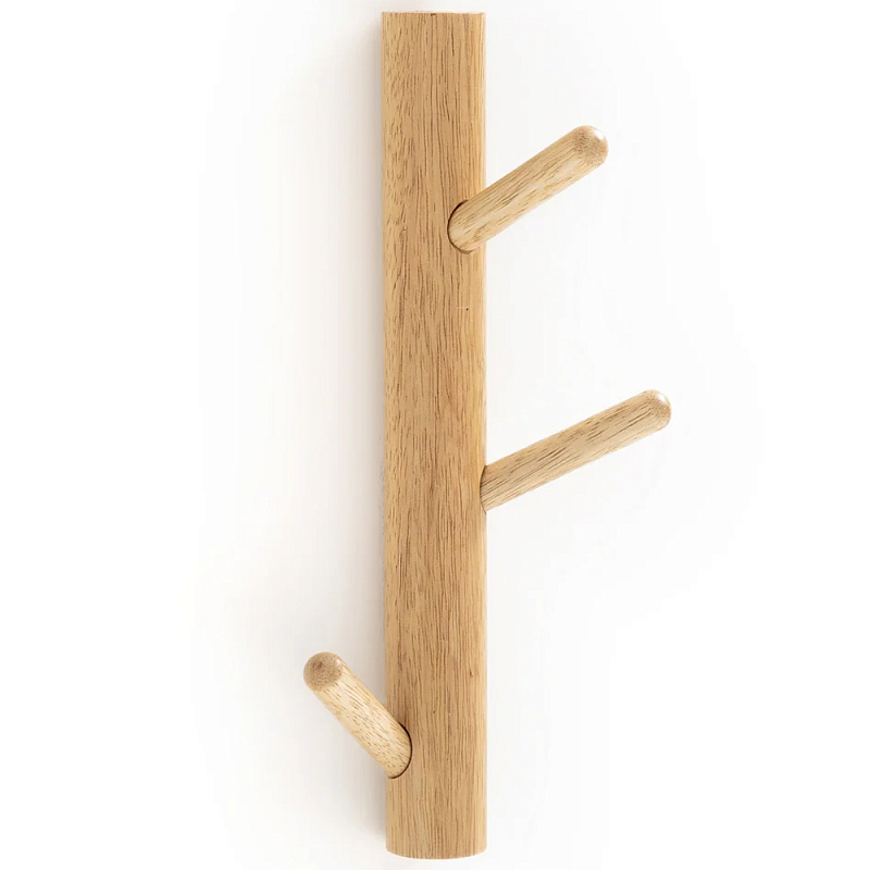 Деревянная настенная вешалка Branch Wood Hanger Древесина Деревянная настенная вешалка Branch Wood Hanger Древесина в Орле | Loft Concept