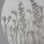 Панно Серые цветы варинант исполнения - 3 | Loft Concept в Орле