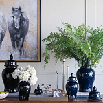 Ваза с крышкой однотонная Высота 48 см Chinoiserie Ceramics варинант исполнения - 4 | Loft Concept в Орле