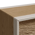 Комод 8 ящиков с подсветкой на рельефном фасаде Warm Industrial варинант исполнения - 3 | Loft Concept в Орле