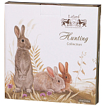 Тарелка закусочная из фарфора с изображением животных Hunting Porcelain Collection варинант исполнения - 2 | Loft Concept в Орле