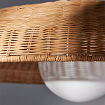 Люстра круглая из ротанга Long Lasting Chandelier варинант исполнения - 3 | Loft Concept в Орле