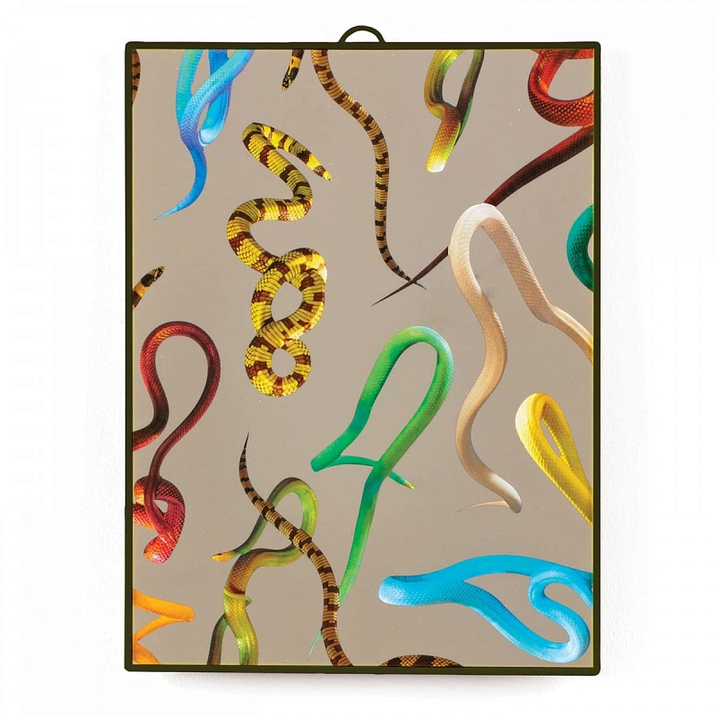 Зеркало Seletti Mirror Medium Snakes Мульти Зеркало Seletti Mirror Medium Snakes Мульти в Орле | Loft Concept