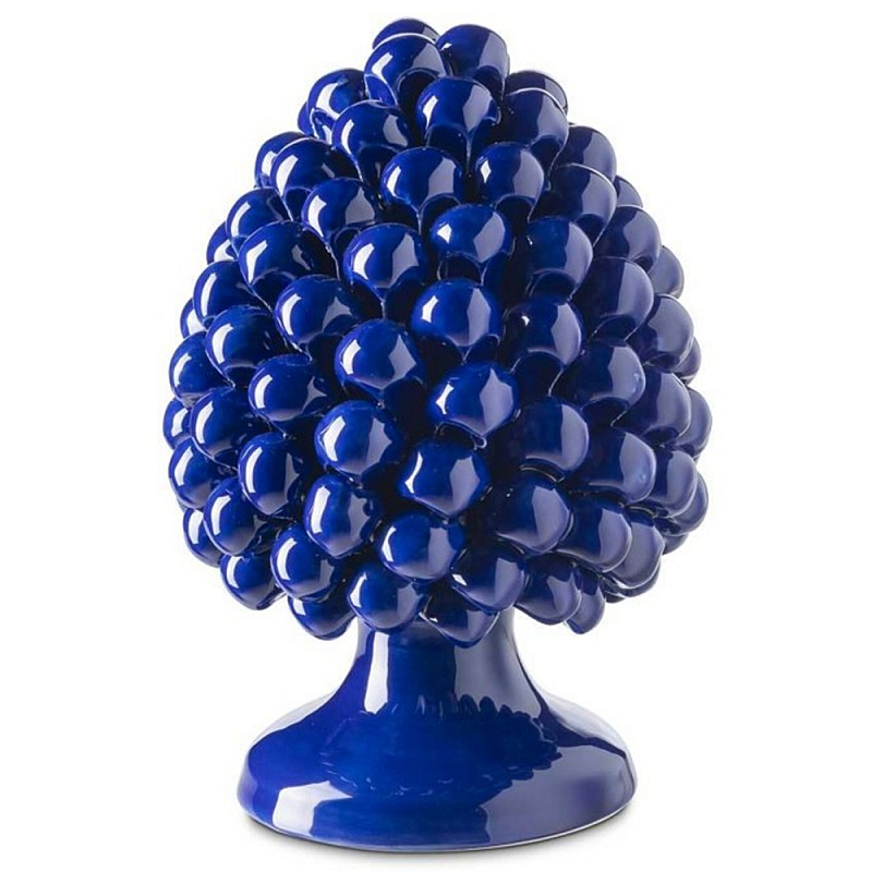Статуэтка Pine Cone H20 Синий Голубой Белый Статуэтка Pine Cone H20 Синий Голубой Белый в Орле | Loft Concept