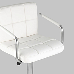 Барный стул с подлокотниками Honory White варинант исполнения - 7 | Loft Concept в Орле