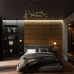 Гипсовая 3D панель с принтографией PM-02 варинант исполнения - 1 | Loft Concept в Орле