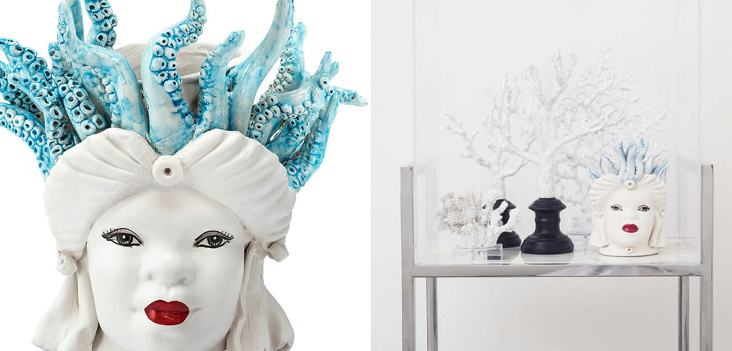 Ваза VASE MORO LADY SMALL MEDUSA Ваза VASE MORO LADY SMALL MEDUSA - Loft-Concept в Орле