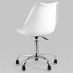 Офисный стул на металлическом основании EGGERY White пластик варинант исполнения - 4 | Loft Concept в Орле