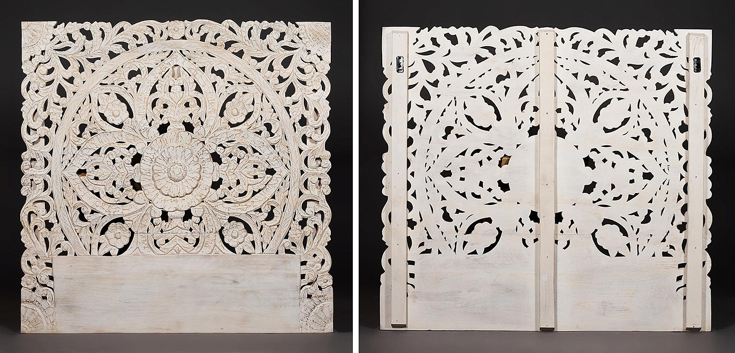 Изголовье-панно Indian antique white Headboard - Loft-Concept в Орле