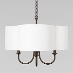 Люстра с белым текстильным абажуром Vitorino  варинант исполнения - 1 | Loft Concept в Орле