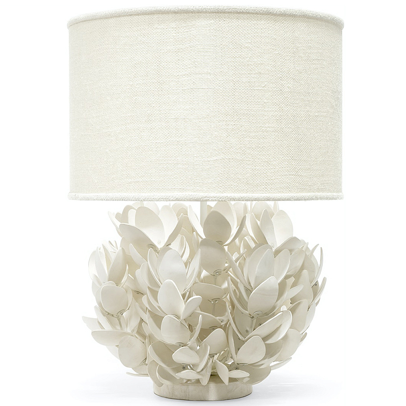 Настольная лампа White Bionic Petals Flo Table Lamp Белый Молочный Настольная лампа White Bionic Petals Flo Table Lamp Белый Молочный в Орле | Loft Concept