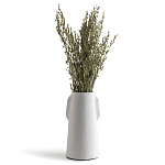 Ваза Serené Ceramic Vase Белая варинант исполнения - 3 | Loft Concept в Орле