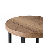 Стол журнальный круглый в стиле лофт Urban Style Space варинант исполнения - 2 | Loft Concept в Орле