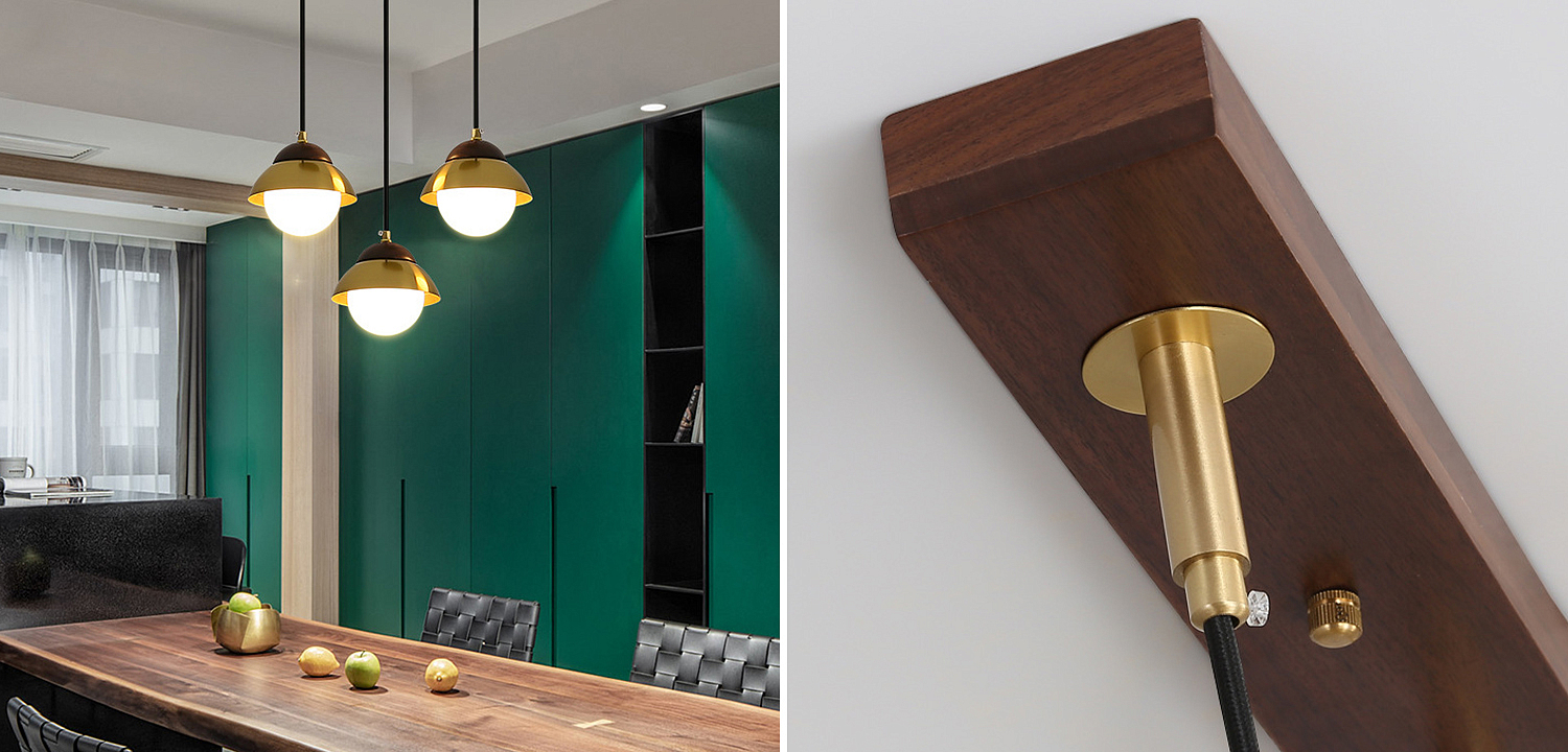 Линейный светильник Roch Linear Pendant Wooden Eco Light Линейный светильник Roch Linear Pendant Wooden Eco Light - Loft-Concept в Орле