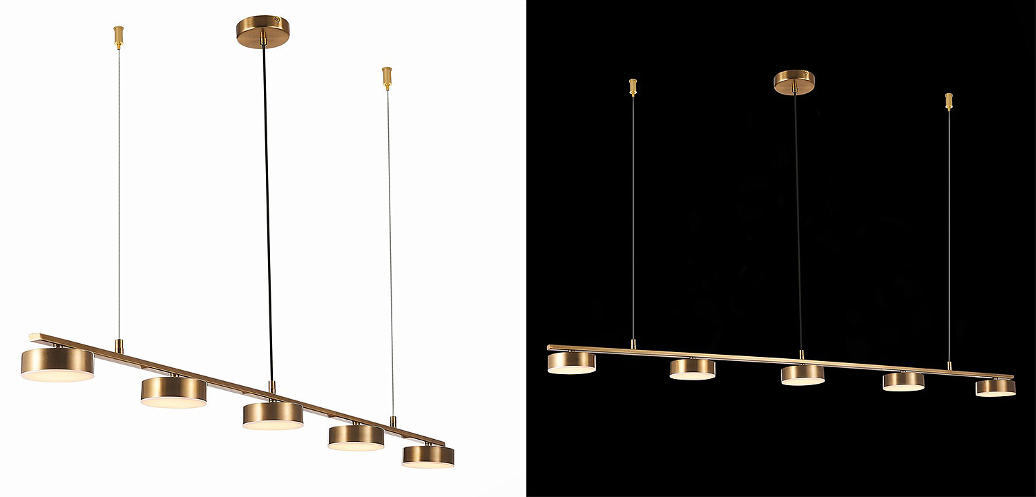 Люстра Five Headlights Linear Chandelier Люстра Five Headlights Linear Chandelier - Loft-Concept в Орле