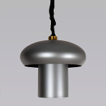 Подвесной светильник с серым металлическим плафоном Capability варинант исполнения - 1 | Loft Concept в Орле