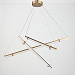 Светодиодная люстра Trumpet Tube Brass 107 варинант исполнения - 4 | Loft Concept в Орле