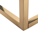 Консоль с ящиками зеркальная с золотым декором Gold Painted Mirror Console варинант исполнения - 4 | Loft Concept в Орле