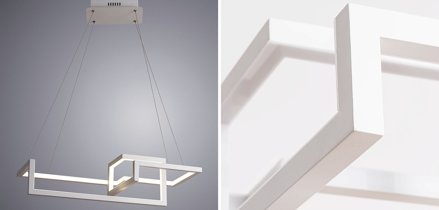 Люстра Esther Geometric White Chandelier I Люстра Esther Geometric White Chandelier I - Loft-Concept в Орле