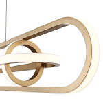 Подвесной светильник с вытянутой овальной формой Eurofase варинант исполнения - 8 | Loft Concept в Орле