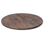 Стол журнальный c коричневой круглой столешницей на четырех металлических ножках Charm Coffee Table варинант исполнения - 2 | Loft Concept в Орле