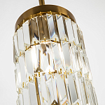 Многоярусная люстра с прямоугольными хрустальными подвесками Allard Crystal Chandelier 3 варинант исполнения - 2 | Loft Concept в Орле