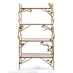 Стеллаж металлический с птичками Primavera варинант исполнения - 1 | Loft Concept в Орле