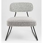 Кресло лаунж Kate букле серый варинант исполнения - 4 | Loft Concept в Орле