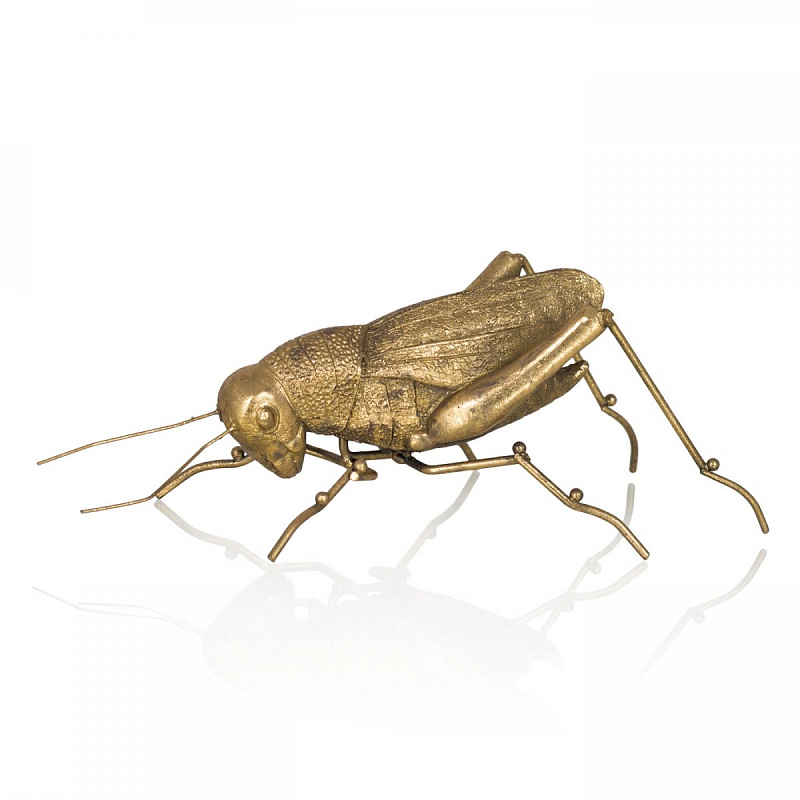 Декоративная фигурка кузнечика Grasshopper Золотой Декоративная фигурка кузнечика Grasshopper Золотой в Орле | Loft Concept